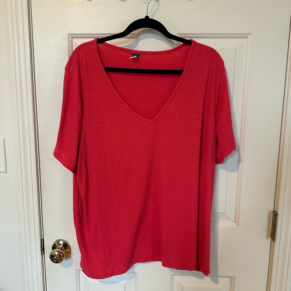 Women's V-Neck PinkTop